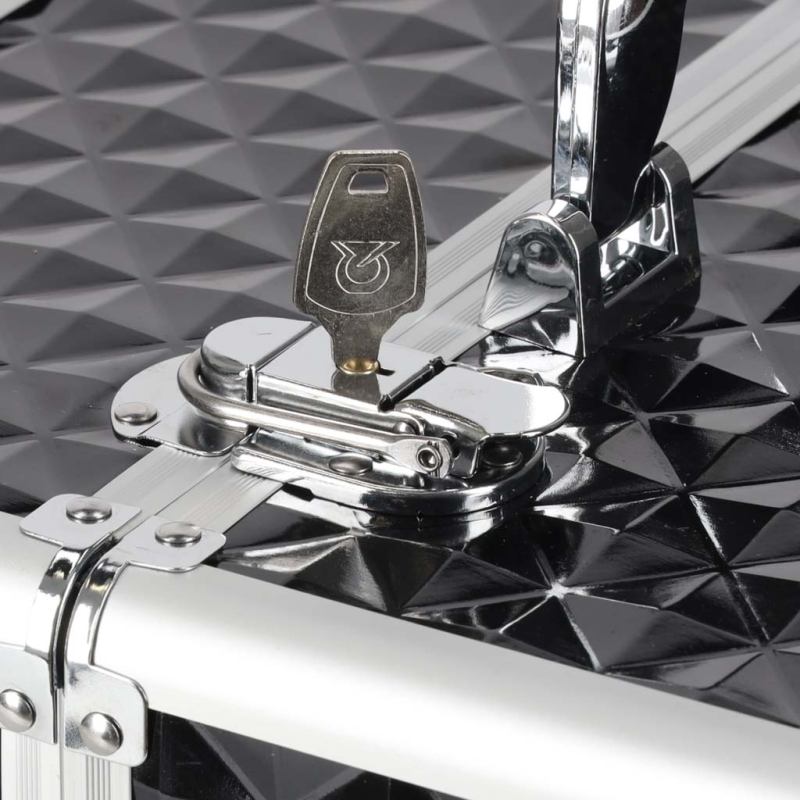 Kuferek na kosmetyki walizka organizer kosmetyczny XXL 3D - obrazek 9