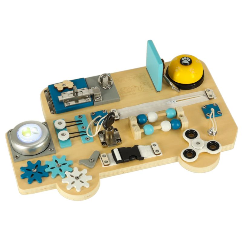 Tablica manipulacyjna sensoryczna LULILO BUSO - obrazek 5