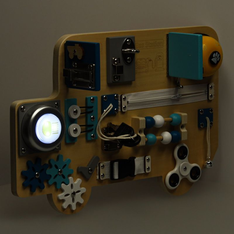 Tablica manipulacyjna sensoryczna LULILO BUSO - obrazek 10