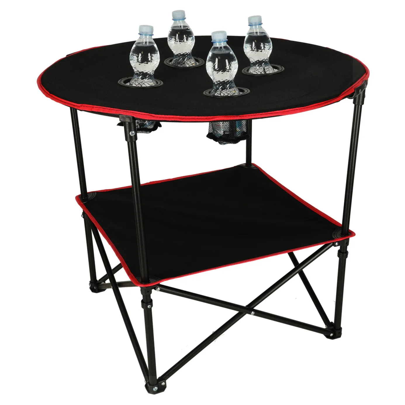 Stolik stół turystyczny składany przenośny kempingowy z pokrowcem 72 cm x 72 cm - obrazek 7