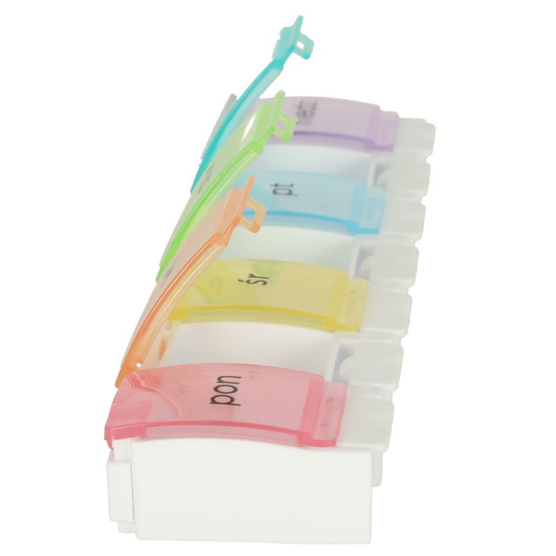 Pojemnik organizer na tabletki leki tygodniowy 7dni PL - obrazek 5