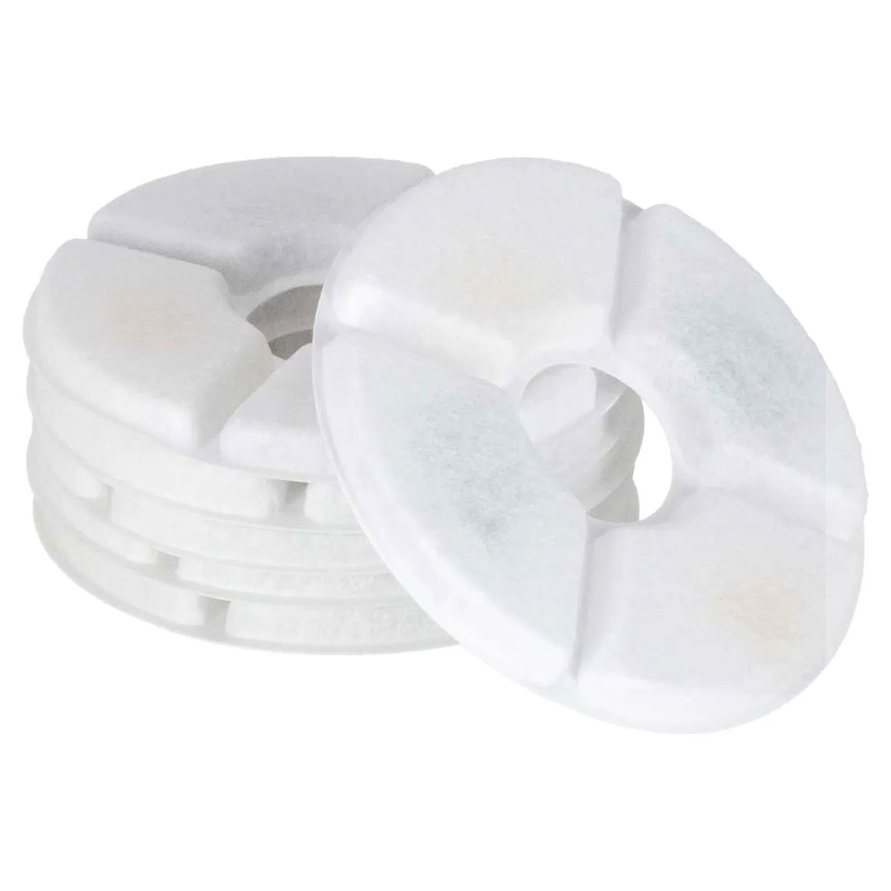 Filtry wymienne do poidełka fontanny dla psa kota zwierząt zestaw 6 sztuk