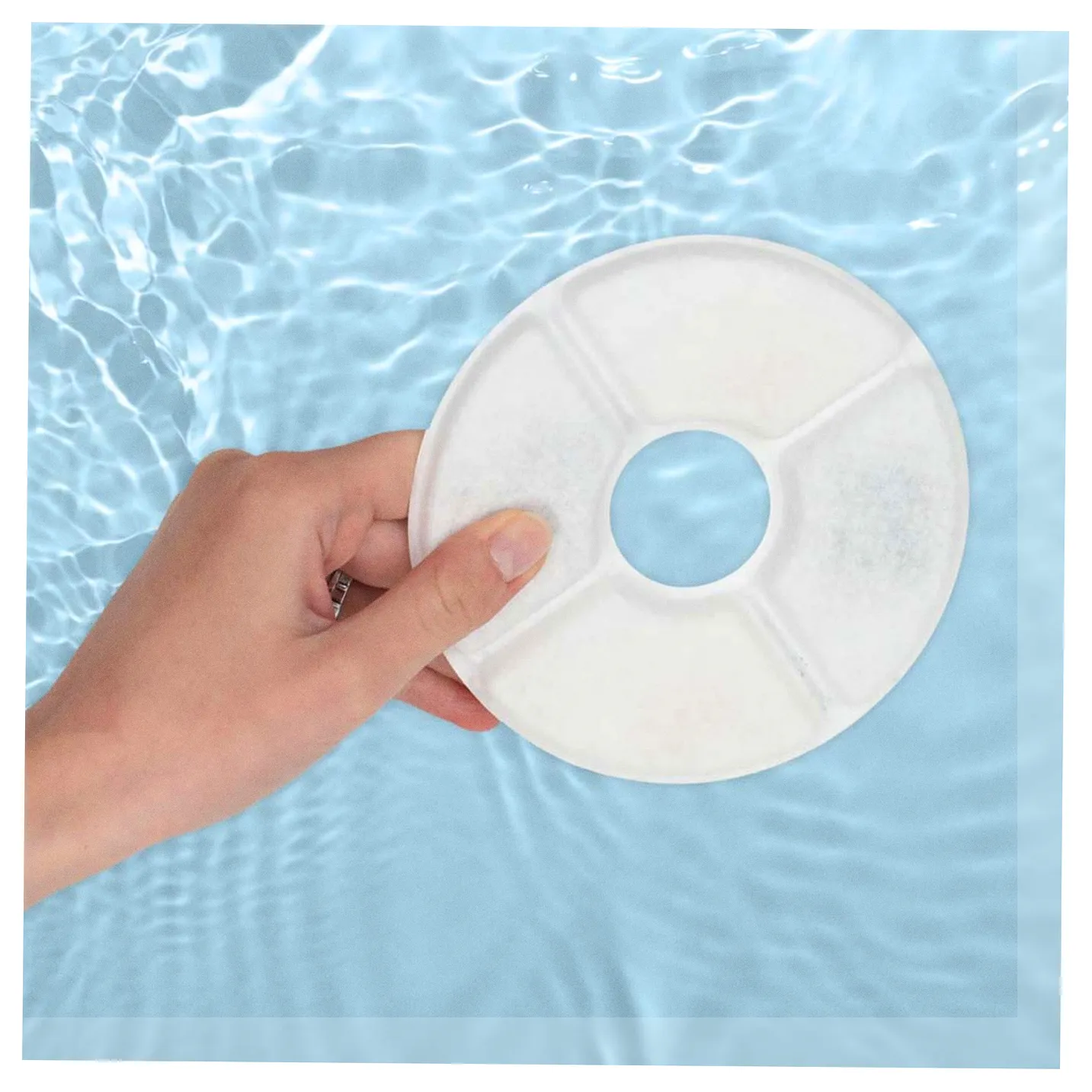 Filtry wymienne do poidełka fontanny dla psa kota zwierząt zestaw 6 sztuk - obrazek 7