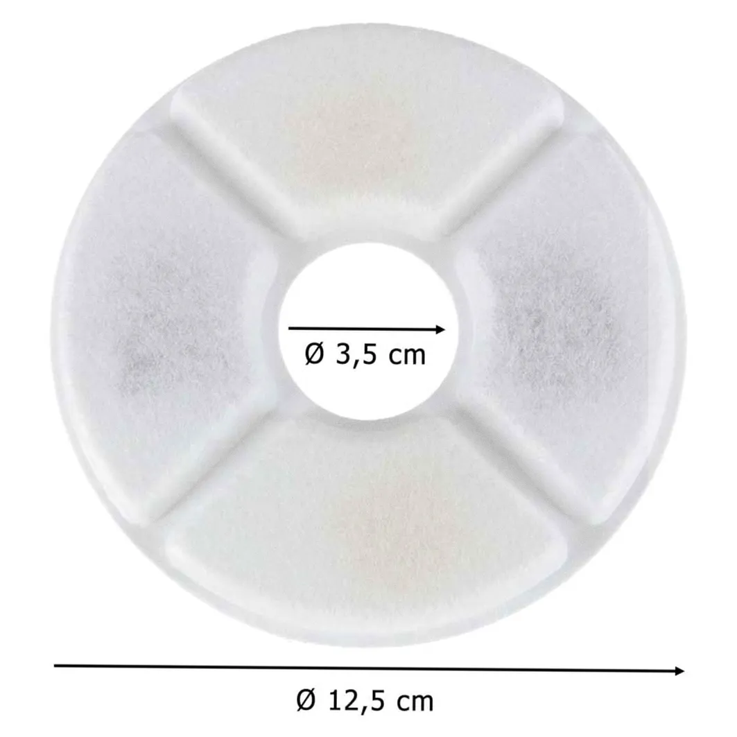 Filtry wymienne do poidełka fontanny dla psa kota zwierząt zestaw 6 sztuk - obrazek 8