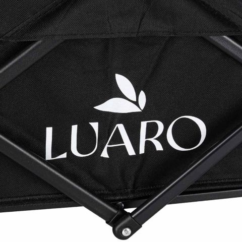 Wózek transportowy LUARO na zakupy plażowy składany 100l