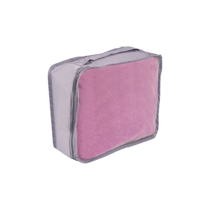 Organizery do walizki zestaw podróżny 7 sztuk akcesoria do przechowywania ubrań torby wodoodporne worek na buty szary - obrazek 2