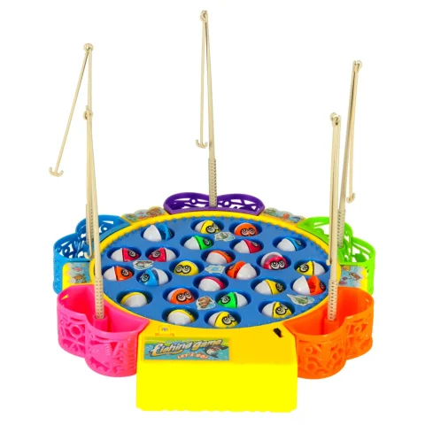 Gra zręcznościowa rodzinna rybki łowienie 24 rybek