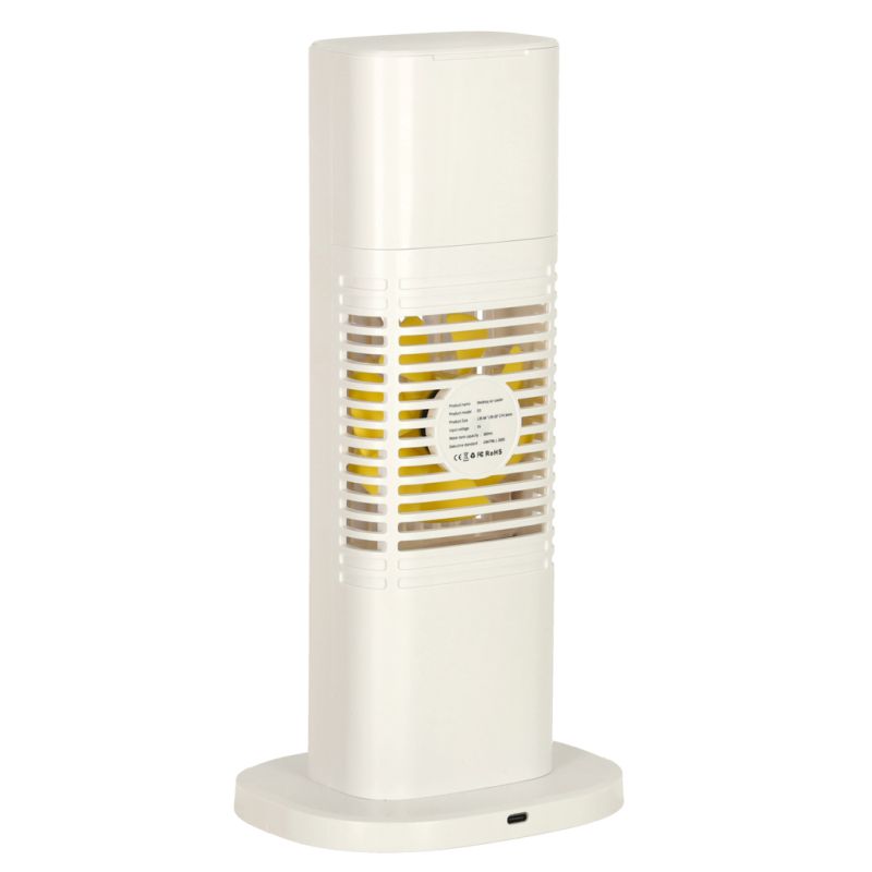 Klimator przenośny klimatyzer biurkowy mini klimatyzator na wodę nawilżacz USB pionowy - obrazek 4