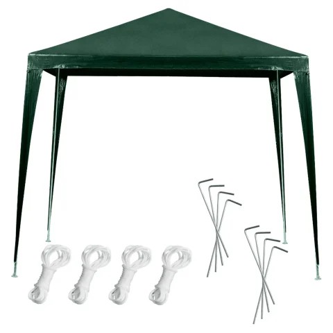 Pawilon ogrodowy namiot imprezowy handlowy altana zielona 2