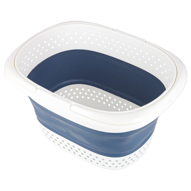 Kosz na pranie składany silikonowy duży koszyk 32L - obrazek 4