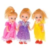 Lalki laleczki do domku dla lalek zestaw 3szt 10cm