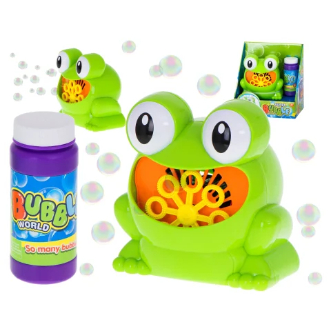 Bańki mydlane automat do baniek płyn żabka żaba