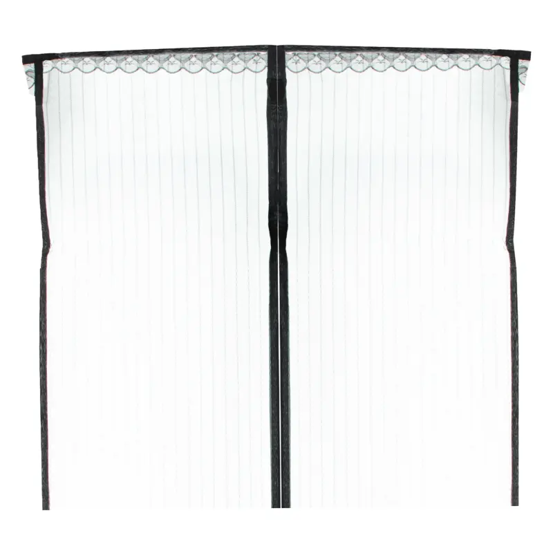 Moskitiera siatka magnetyczna na drzwi 100x210cm CZARNA - obrazek 5