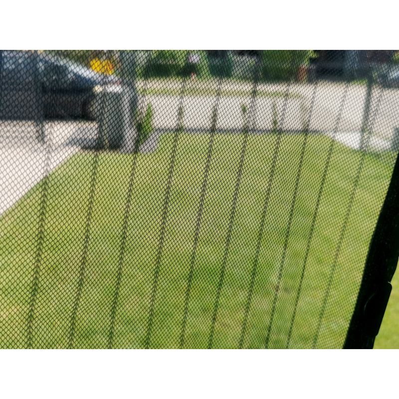 Moskitiera siatka magnetyczna na drzwi 100x210cm CZARNA - obrazek 8