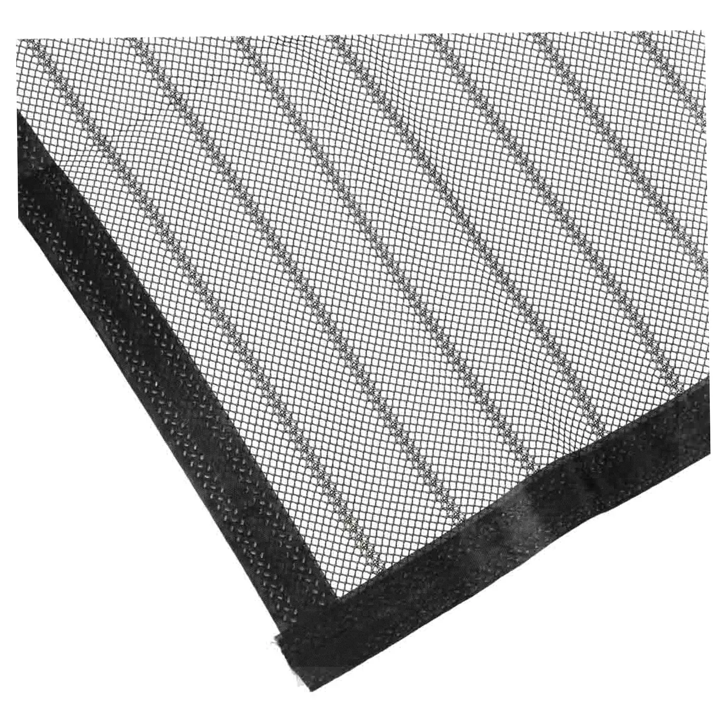 Moskitiera siatka magnetyczna LUARO na drzwi solidna mocny magnes 110x210cm - obrazek 5