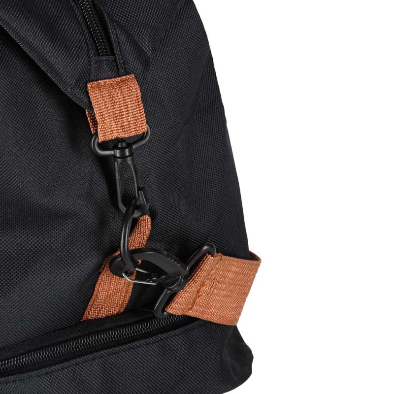 Torba podróżna sportowa bagaż podręczny do samolotu turystyczna czarna - obrazek 7