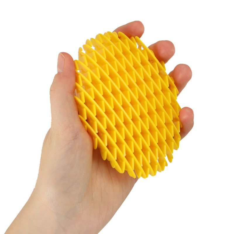Fidget Worm zabawka sensoryczna antystresowa do rozciągania żółty - obrazek 5