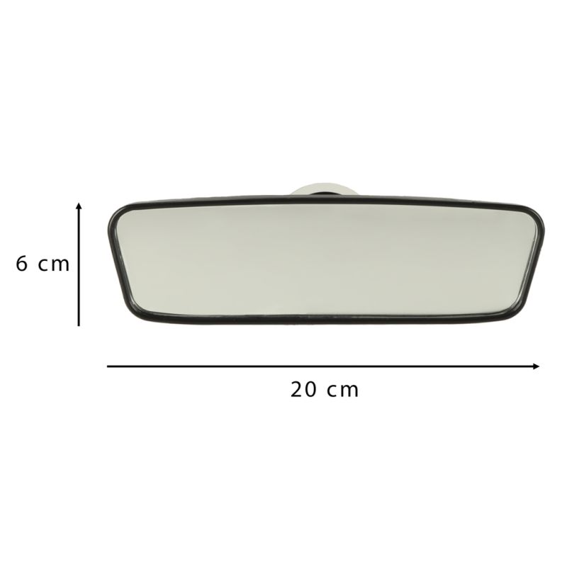 Lusterko samochodowe wsteczne szerokokątne na przyssawkę - obrazek 3