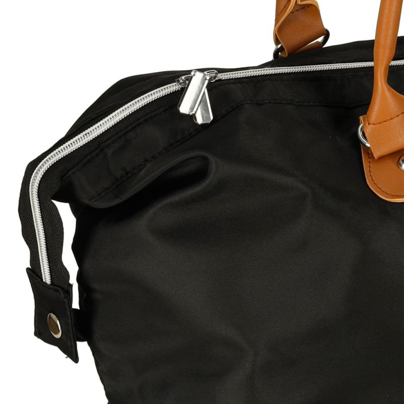 Torba podróżna wielofunkcyjna do wózka dla mamy zestaw czarna - obrazek 5