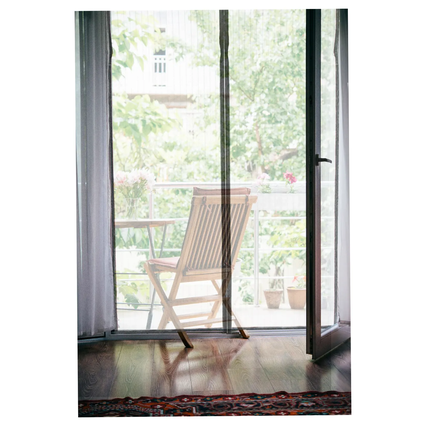 Moskitiera siatka magnetyczna na drzwi 110x220cm CZARNA - obrazek 12