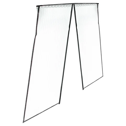 Moskitiera siatka magnetyczna na drzwi 110x220cm CZARNA