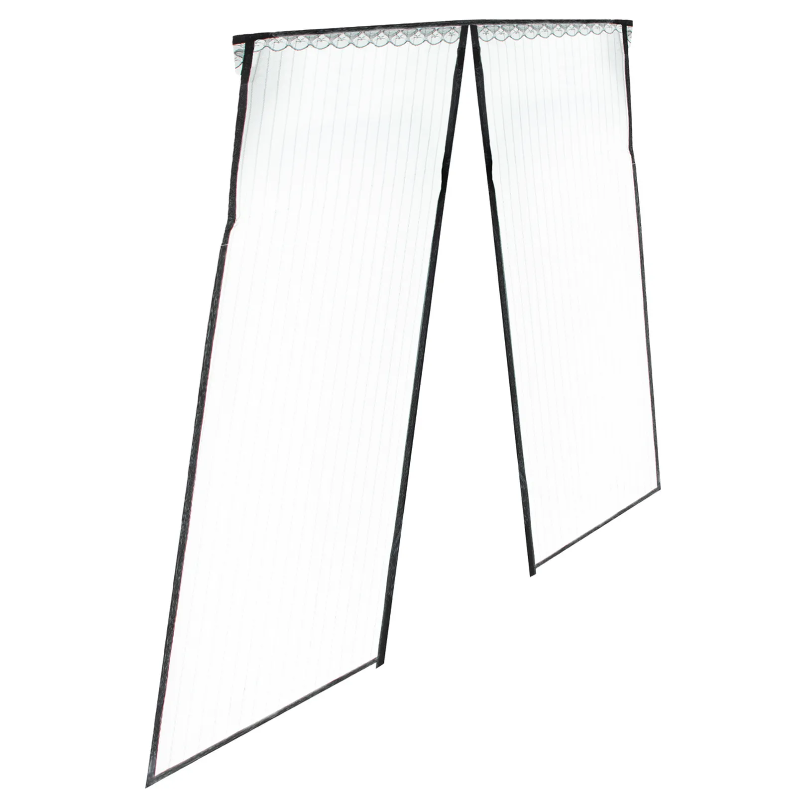 Moskitiera siatka magnetyczna na drzwi 110x220cm CZARNA