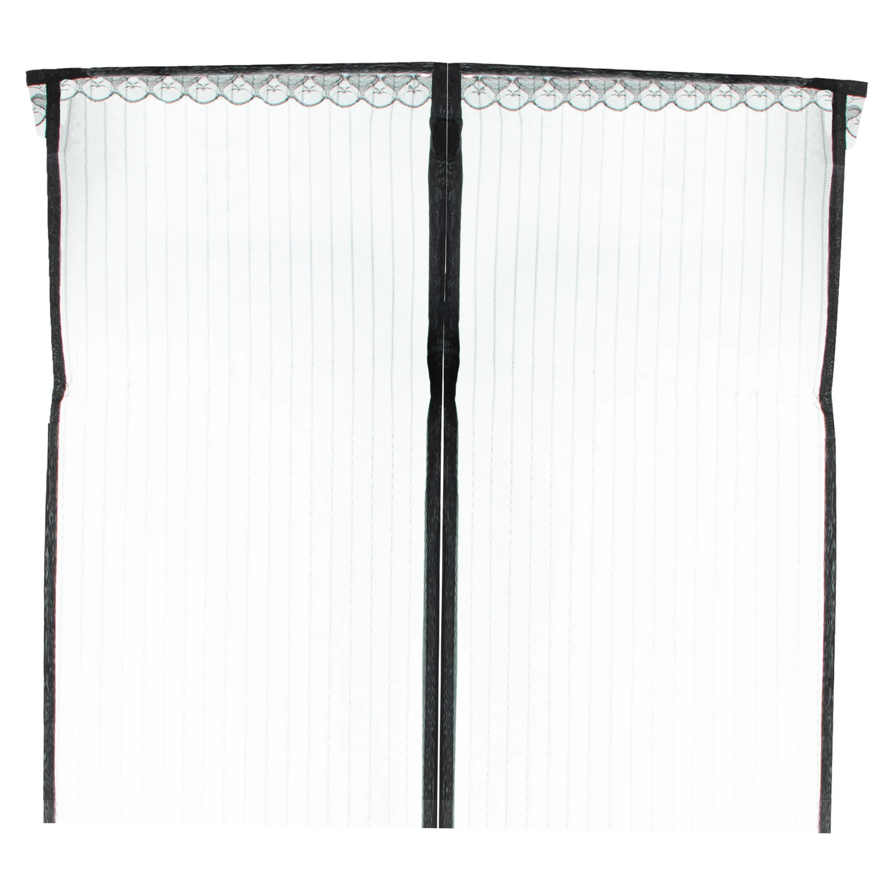 Moskitiera siatka magnetyczna na drzwi 110x220cm CZARNA - obrazek 5