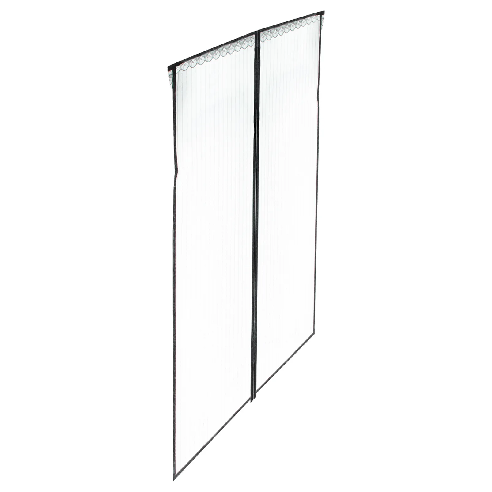 Moskitiera siatka magnetyczna na drzwi 110x220cm CZARNA - obrazek 6