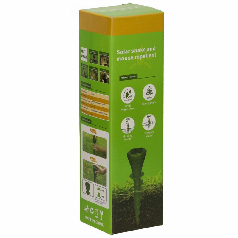 Odstraszacz solarny na krety nornice węże przeciwko kretom gryzoniom 2 szt. - obrazek 10