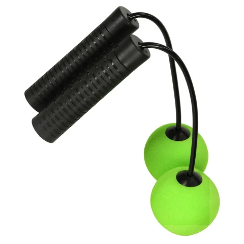 Skakanka bezprzewodowa bez linki crossfit trening cardio fitness z piłeczkami