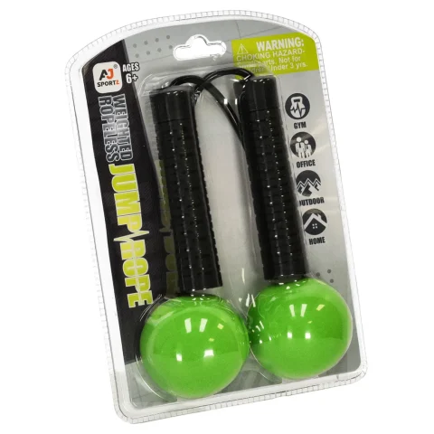 Skakanka bezprzewodowa bez linki crossfit trening cardio fitness z piłeczkami