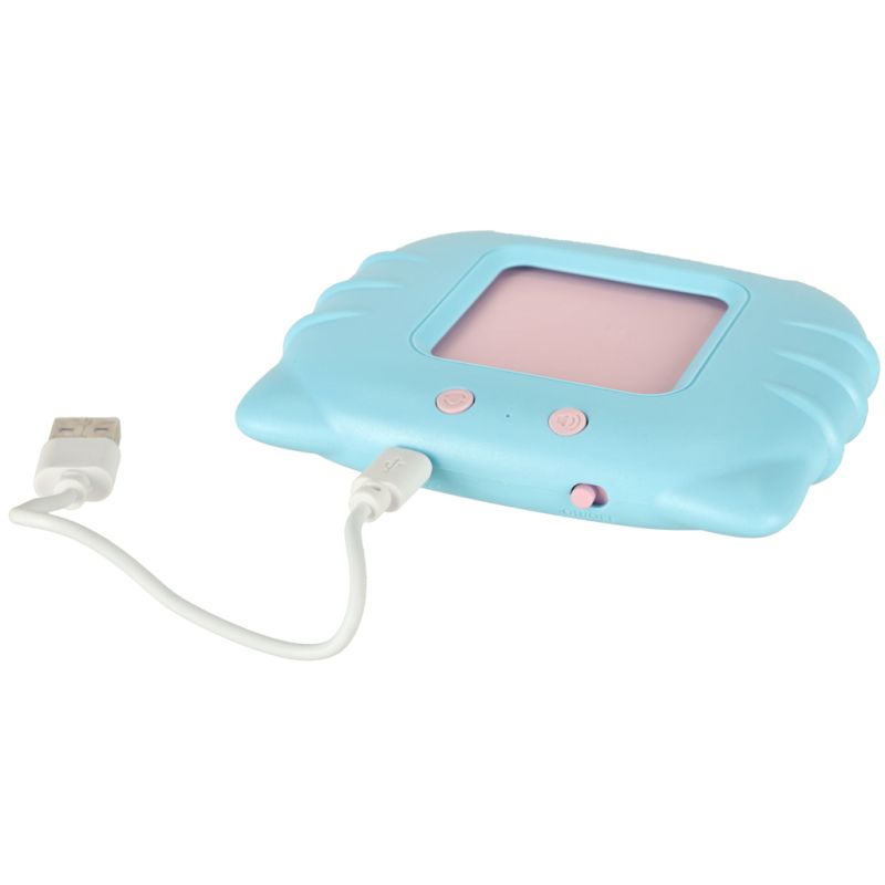 Nauka języka angielskiego czytnik kart do nauki słówek fiszki niebieski - obrazek 3