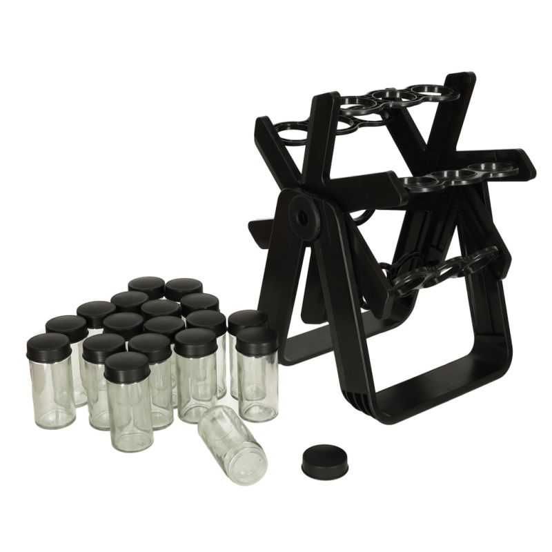 Organizer na przyprawy pojemnik przyprawnik stojak obrotowy - obrazek 2