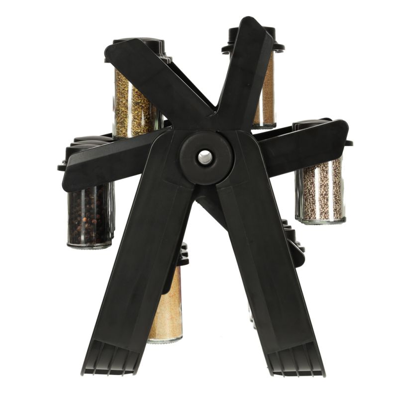 Organizer na przyprawy pojemnik przyprawnik stojak obrotowy - obrazek 4