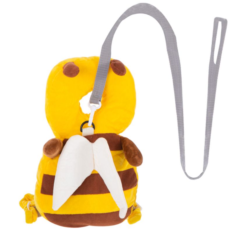 Ochrona głowy poduszka do nauki chodzenia plecak bezpieczeństwa przed upadkiem pszczoła - obrazek 2
