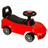 Jeździk pchacz samochód auto z dźwiękiem i światłami czerwony