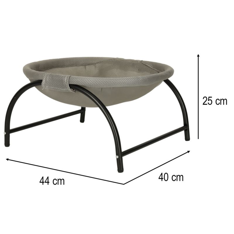 Legowisko hamak dla kota posłanie dla zwierząt na nóżkach 45x42x23 cm - obrazek 9