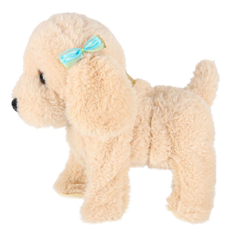 Piesek interaktywny na smyczy szczeka chodzi rusza ogonem Pudel - obrazek 5