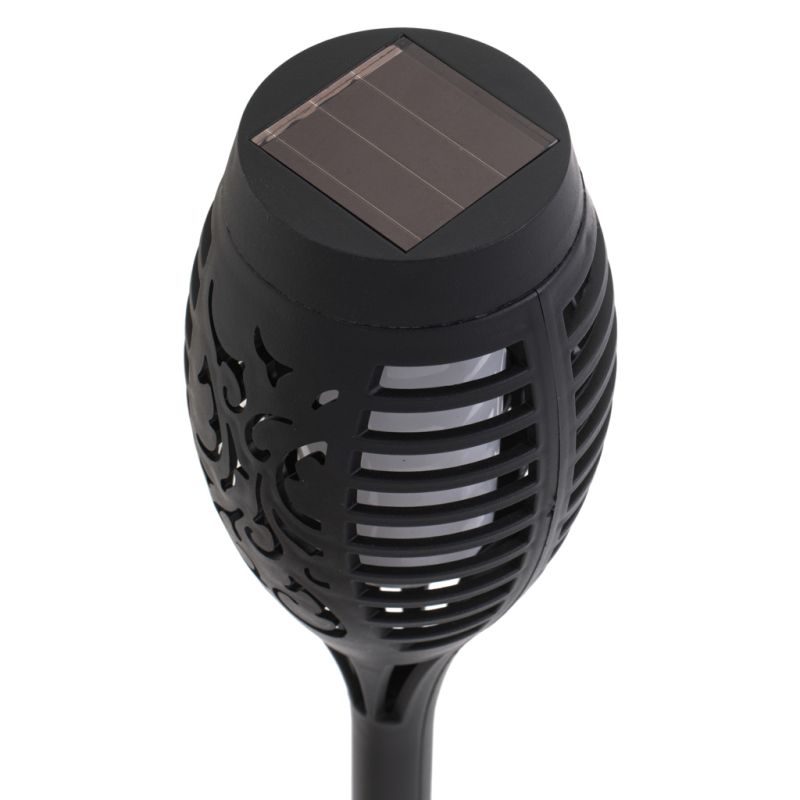 Lampy solarne ogrodowe pochodnie 12LED 4szt. - obrazek 5