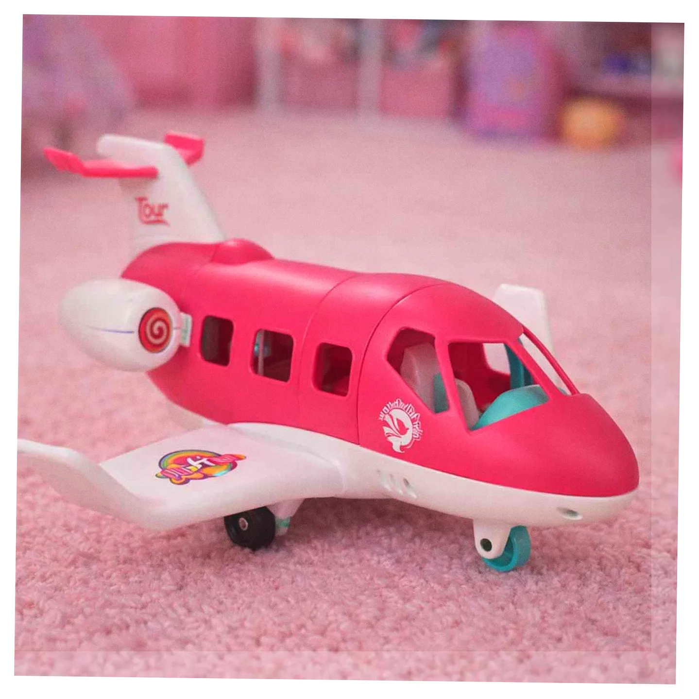 Samolot dla lalek rozkładany stewardessa akcesoria - obrazek 11