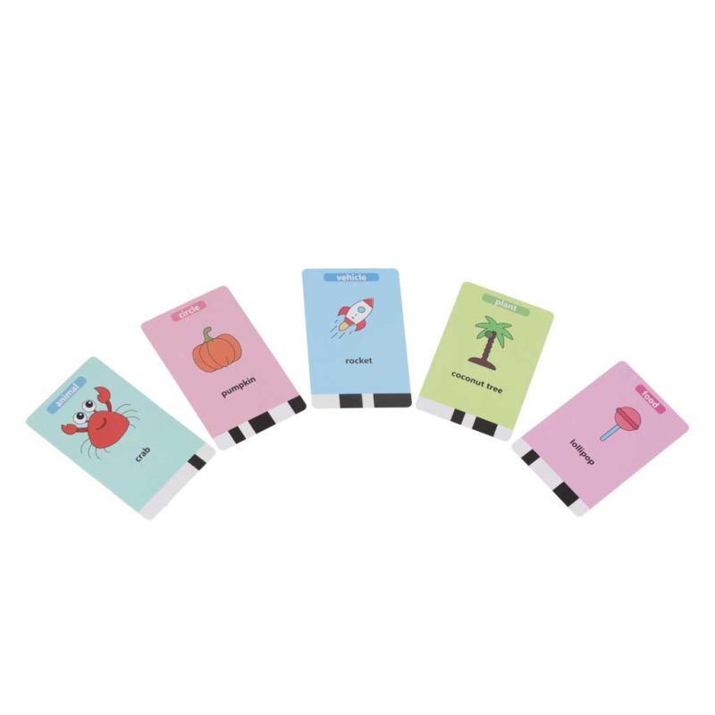 Zabawka interaktywna edukacyjna robot nauka rysowania fiszki mazaki różowy - obrazek 7