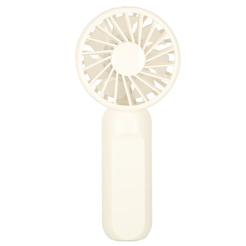 Wiatrak biurkowy wentylator mini ręczny wiatraczek przenośny USB 13,8cm - obrazek 3
