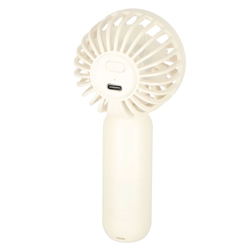 Wiatrak biurkowy wentylator mini ręczny wiatraczek przenośny USB 13,8cm - obrazek 5