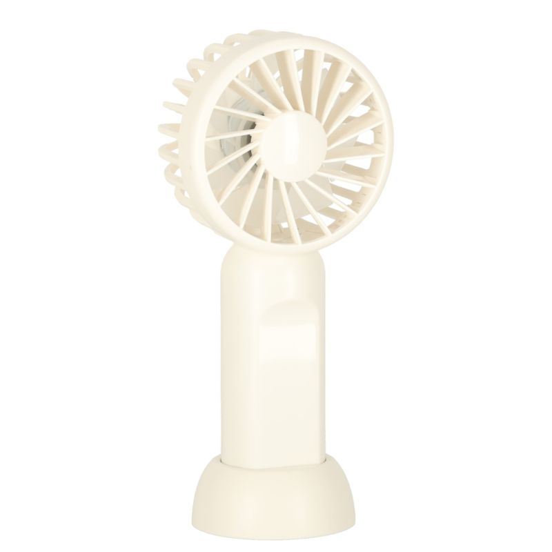 Wiatrak biurkowy wentylator mini ręczny wiatraczek przenośny USB 13,8cm - obrazek 9