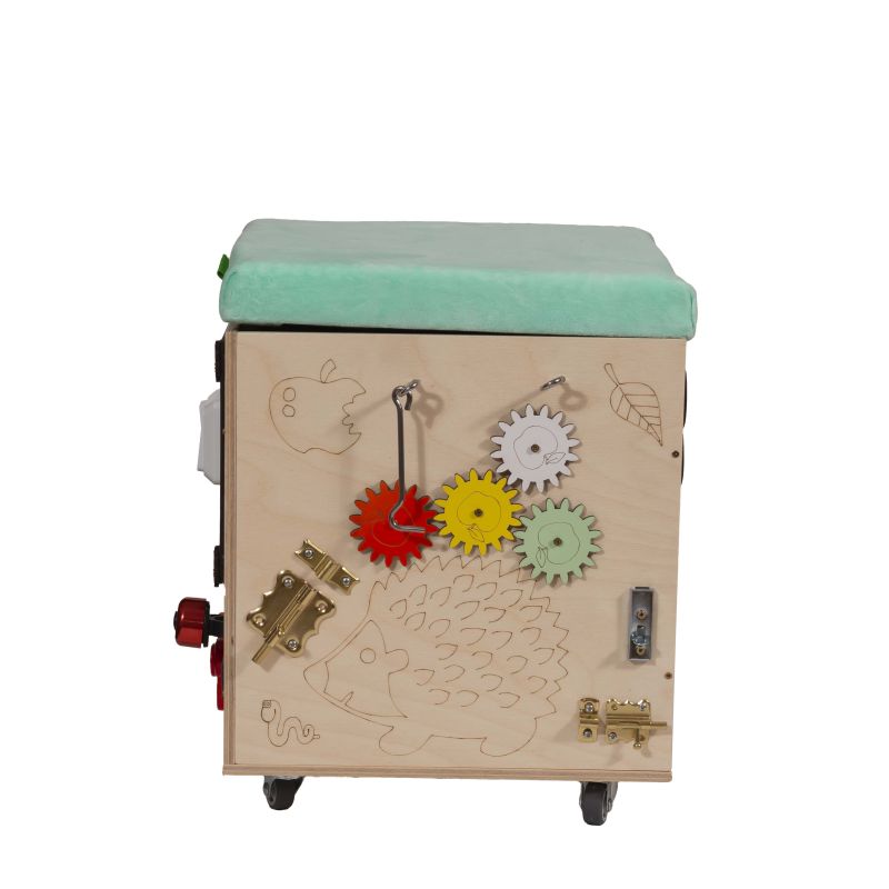 Puf manipulacyjny LAS z siedziskiem kółeczkami - obrazek 11