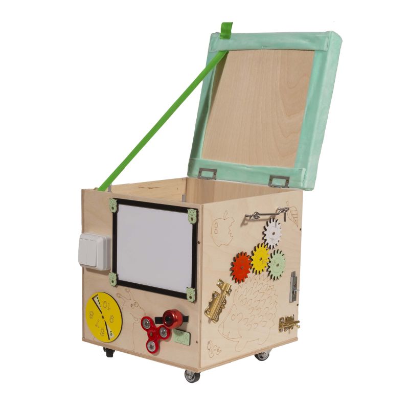 Puf manipulacyjny LAS z siedziskiem kółeczkami - obrazek 12