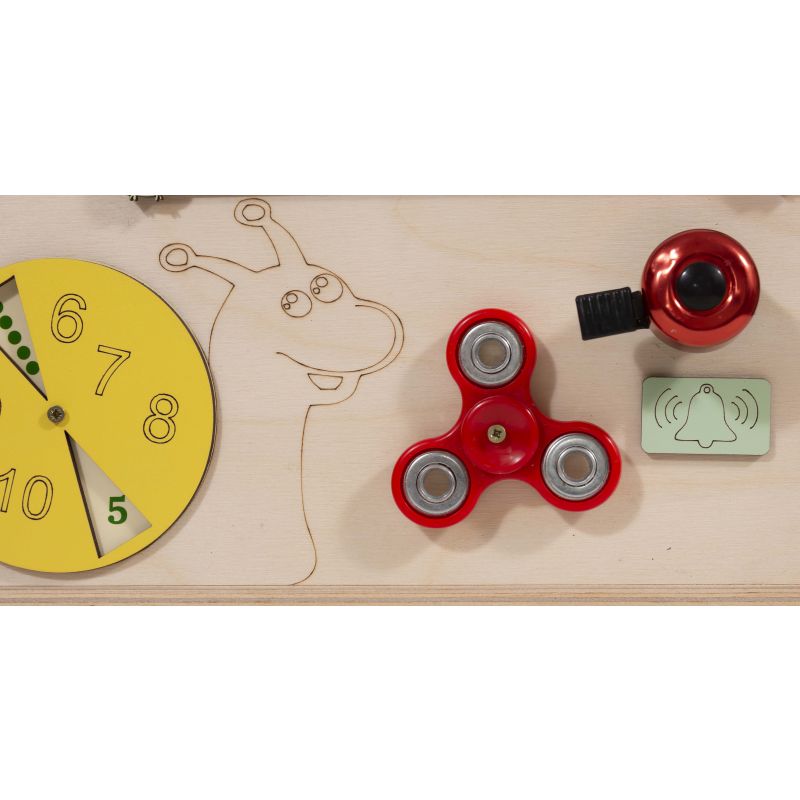 Puf manipulacyjny LAS z siedziskiem kółeczkami - obrazek 15