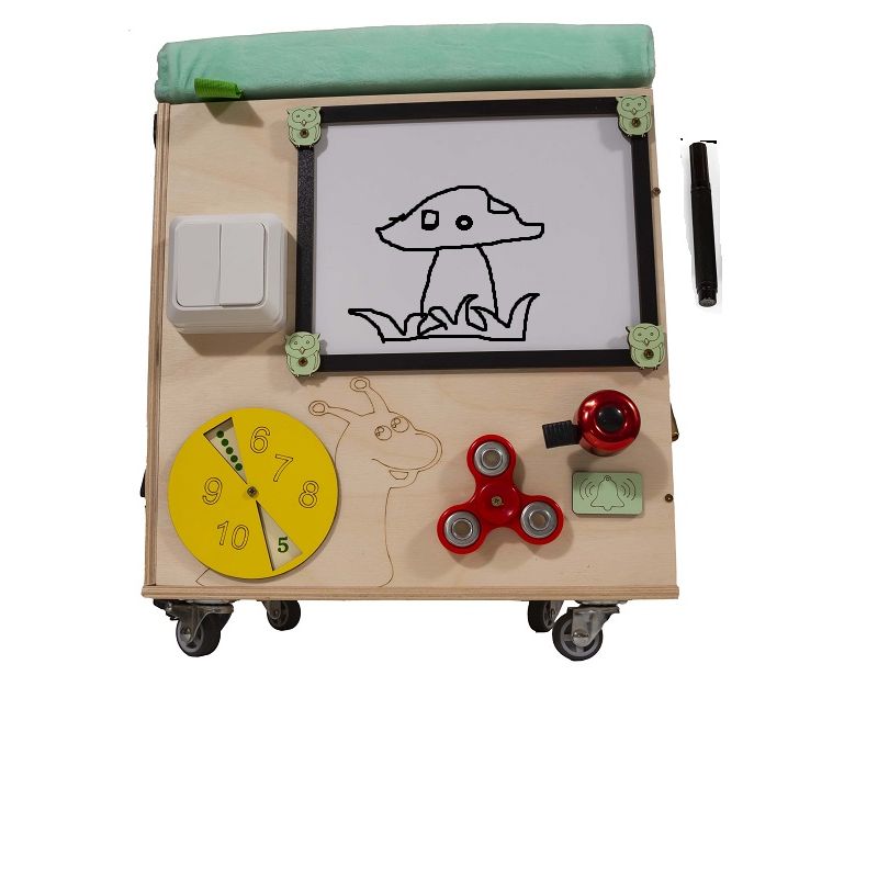 Puf manipulacyjny LAS z siedziskiem kółeczkami - obrazek 17