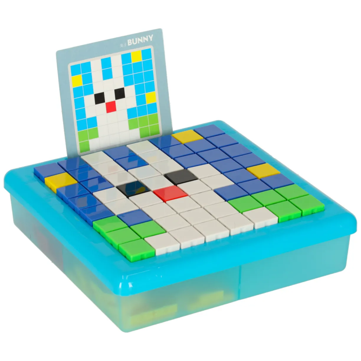 Układanka kreatywna logiczna klocki puzzle mozaika 175 elementów - obrazek 2