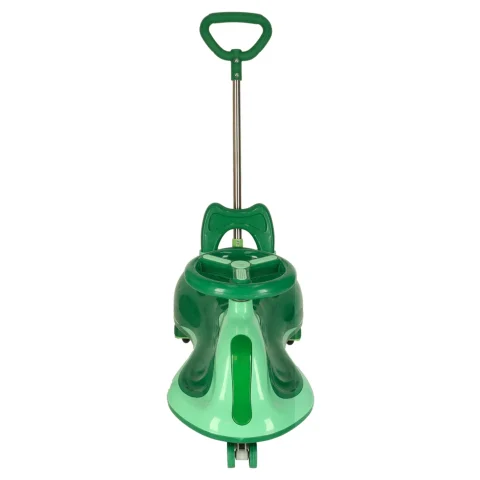 Jeździk grawitacyjny LED Swing FIX S2 skuter z rączką zielony max 100kg